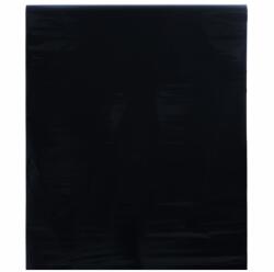 vidaXL matt fekete PVC statikus ablakfólia 45 x 500 cm (155829)