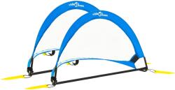 vidaXL 2 db gyerek-focikapu hordtáskával 75, 5 x 46 x 48 cm (93366)