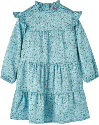 vidaXL Kék hosszú ujjú gyerekruha 116 (14326)