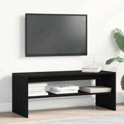vidaXL fekete tölgy szerelt fa TV-szekrény 100 x 40 x 40 cm (859119)