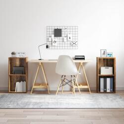 vidaXL TV szekrény garnitúra 2 pcs Öreg fa 37 x 35 x 72 cm Faanyag (3393519)