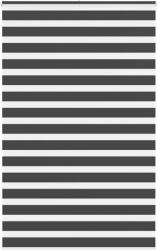 vidaXL zebrafüggönnyel fekete szövetszélesség 140, 9 cm poliészter (4014296)