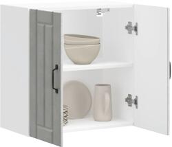 vidaXL konyhai fali szekrény Lucca betonszürke szerelt fa (853821)