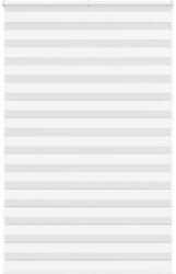 vidaXL zebrafüggönnyel fehér szövetszélesség 135, 9 cm poliészter (4014815)