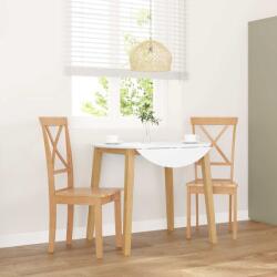 vidaXL 2 db tömörfa gumiból készült étkezőszékek (4102404)