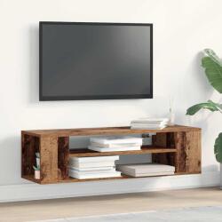 vidaXL TV szekrény Régi fa 100 x 30 x 26, 5 cm Faanyag (862598)