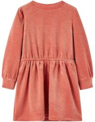 vidaXL Középrózsaszín hosszú ujjú gyerekruha 116 (14466)