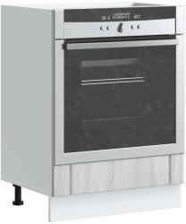 vidaXL sütő szekrény Lucca szürke sonoma műfa (853763)