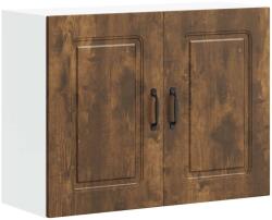 vidaXL konyhai fali szekrény Kalmar füstölt tölgy fűrészelt fa (853592)