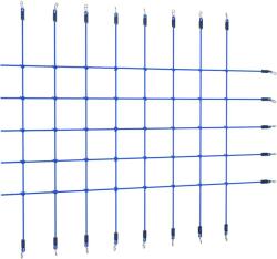 vidaXL kék mászóháló 200 x 150 cm (93175)
