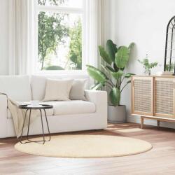 vidaXL krém poliészter hosszú szálú NAVARRA bozontos szőnyeg 160x160cm (4102911)