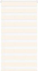 vidaXL zebrafüggönnyel márványbézs szövetszélesség 75, 9 cm poliészter (4014621)