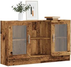 vidaXL antik fa színű szerelt fa tálalószekrény 120 x 30, 5 x 70 cm (856164)