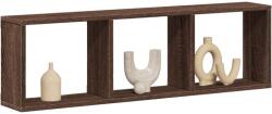 vidaXL barna tölgy színű szerelt fa fali szekrény 100 x 16 x 30 cm (854874)