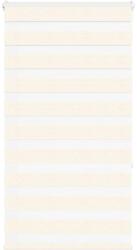 vidaXL zebrafüggönnyel márványbézs szövetszélesség 75, 9 cm poliészter (4014647)