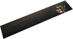 vidaXL mosható fűszermintás bársony konyhaszőnyeg 60 x 300 cm (4005613)