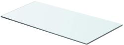 vidaXL 60x25 cm átlátszó panel üvegpolc (243825)