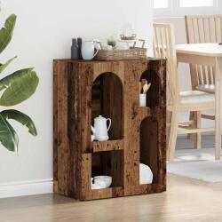 vidaXL Széf Öreg fa 59 x 35 x 80.5 cm Faanyag (891322)