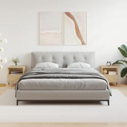 vidaXL 2 db sonoma tölgy színű szerelt fa éjjeliszekrény 40x35x47, 5 cm (827395)