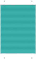 vidaXL pliszírozott redőny Benzinzöld 95x100 cm szövetszélesség (4015380)