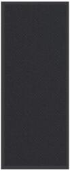 vidaXL fekete lábtörlő 60x150 cm (4105559)