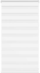 vidaXL zebrafüggönnyel fehér szövetszélesség 80, 9 cm poliészter (4014726)