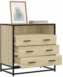 vidaXL sonoma-tölgy színű szerelt fa fiókos szekrény 70x41x70 cm (849085)