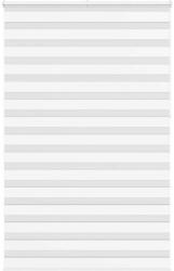 vidaXL zebrafüggönnyel fehér szövetszélesség 140, 9 cm poliészter (4014816)