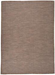 vidaXL barna lapos szövésű kültéri szőnyeg 200 x 280 cm (340791)