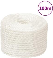 vidaXL fehér polipropilén munkakötél 16 mm 100 m (153066)