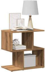 vidaXL éjjeliszekrény Artisan tölgy Gépi úton előállított fa (856536)