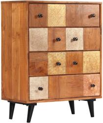 vidaXL tömör akácfa fiókos szekrény 60 x 30 x 75 cm (247681)