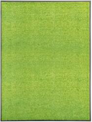 vidaXL zöld kimosható lábtörlő 90 x 120 cm (323430)