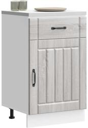 vidaXL Konyhai alsó szekrény Lucca szürke sonoma szerelt fa (853723)