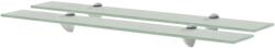 vidaXL 2 db lebegő üvegpolc 70 x 10 cm 8 mm (3051514)