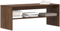 vidaXL barna tölgyszínű szerelt fa TV-szekrény 100 x 40 x 40 cm (859124)