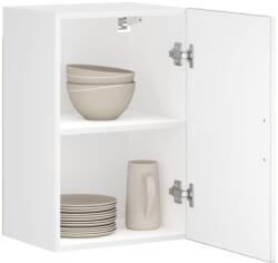 vidaXL konyhai fali szekrény "Porto" Fehér színű fűrészáru (854027)