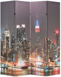 vidaXL éjszakai New York mintás paraván 160 x 170 cm (245862)