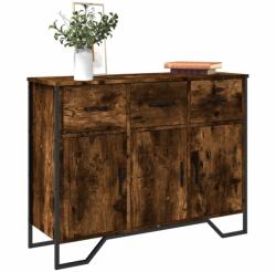 vidaXL füstös tölgy színű szerelt fa tálalószekrény 97 x 32, 5 x 74, 5cm (848561)