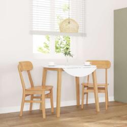 vidaXL 2 db tömörfa gumiból készült étkezőszékek (4102438)