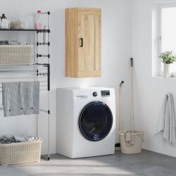 vidaXL sonoma tölgy szerelt fa fali szekrény 34, 5x34x90 cm (830503)