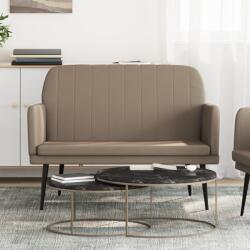 vidaXL kávészínű műbőr pad 107 x 80 x 81 cm (351403)