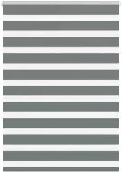 vidaXL zebrafüggönnyel sötét szürke szövetszélesség 90, 9 cm poliészter (4014130)