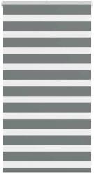 vidaXL zebrafüggönnyel sötét szürke szövetszélesség 65, 9 cm poliészter (4014099)