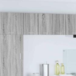 vidaXL Függő szekrény 2 pcs Szürke Sonoma és fehér 30 x 31 x 40 cm (884125)