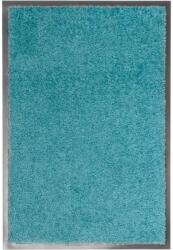 vidaXL ciánkék kimosható lábtörlő 40 x 60 cm (323457)