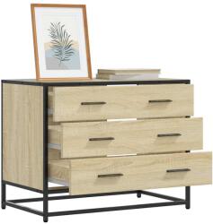 vidaXL sonoma-tölgy színű szerelt fa fiókos szekrény 70x41x56 cm (849075)