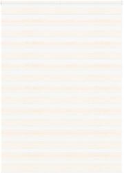 vidaXL zebrafüggönnyel márványbézs szövetszélesség 160, 9 cm poliészter (4014716)