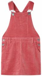 vidaXL Gyerek overall ruha kordbársony rózsaszín 92 (13924)