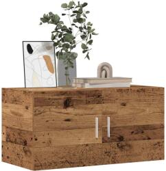 vidaXL antik fa színű szerelt fa faliszekrény 80x39x40 cm (856028)